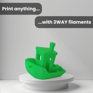 With 3way petg filaments you can print almost anything!