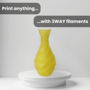 With 3way pla filaments you can print almost anything!